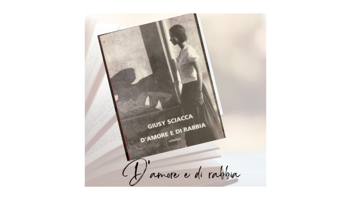 Copertina D'amore e di rabbia di Giusy Sciacca