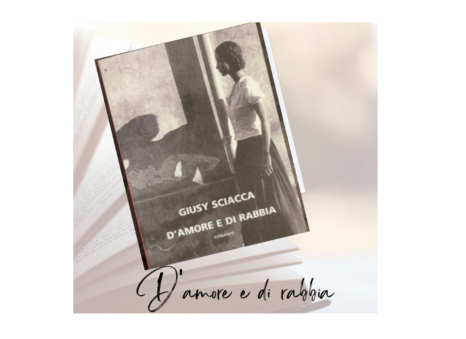 Copertina D'amore e di rabbia di Giusy Sciacca