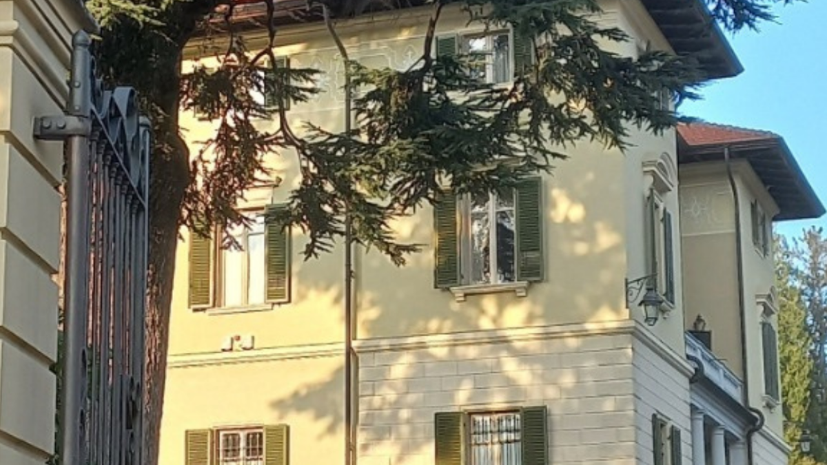 Particolare di Villa Erre